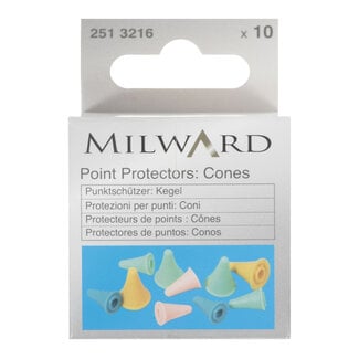 Milward Puntbeschermers: Kegels: Klein & Groot: 10 stuks