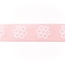 Huismerk Gummiband mit gewebter Blume
