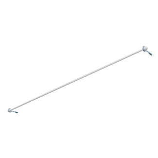 Spiraal set 1,5 of 2,5 meter inclusief bevestigings materiaal