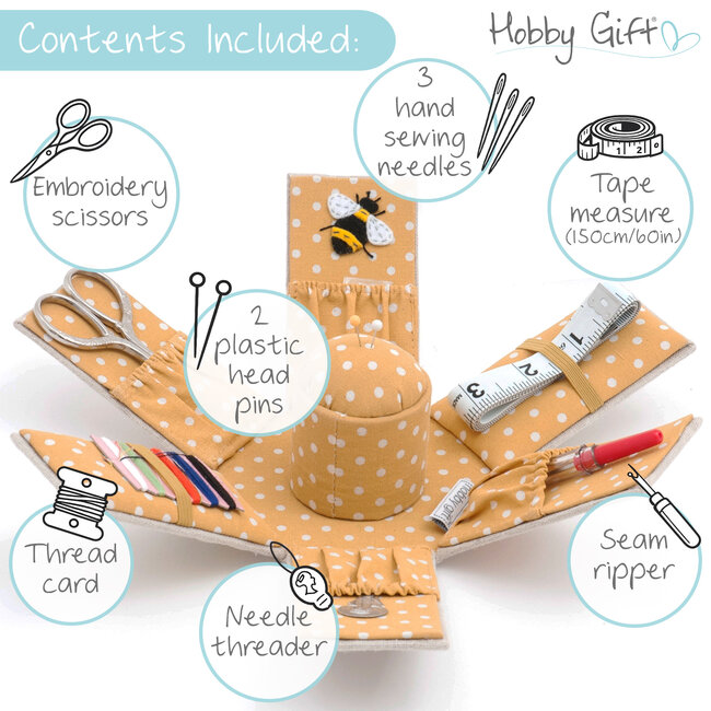 Hobby Gift Nähset Sechseckig (Art und Craft inspiriert)