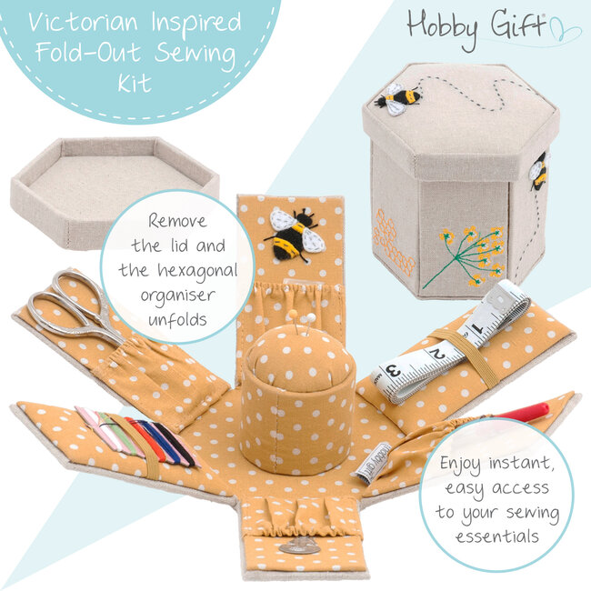 Hobby Gift Nähset Sechseckig (Art und Craft inspiriert)