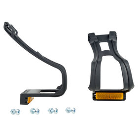 TREK PEDAL PART WELLGO MT11 RESIN TOE CLIP X-LARGE BLACK