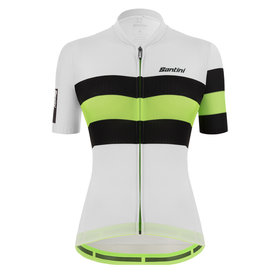 SANTINI 2S BENGAL S/S WOMEN JERSEY-WHITE