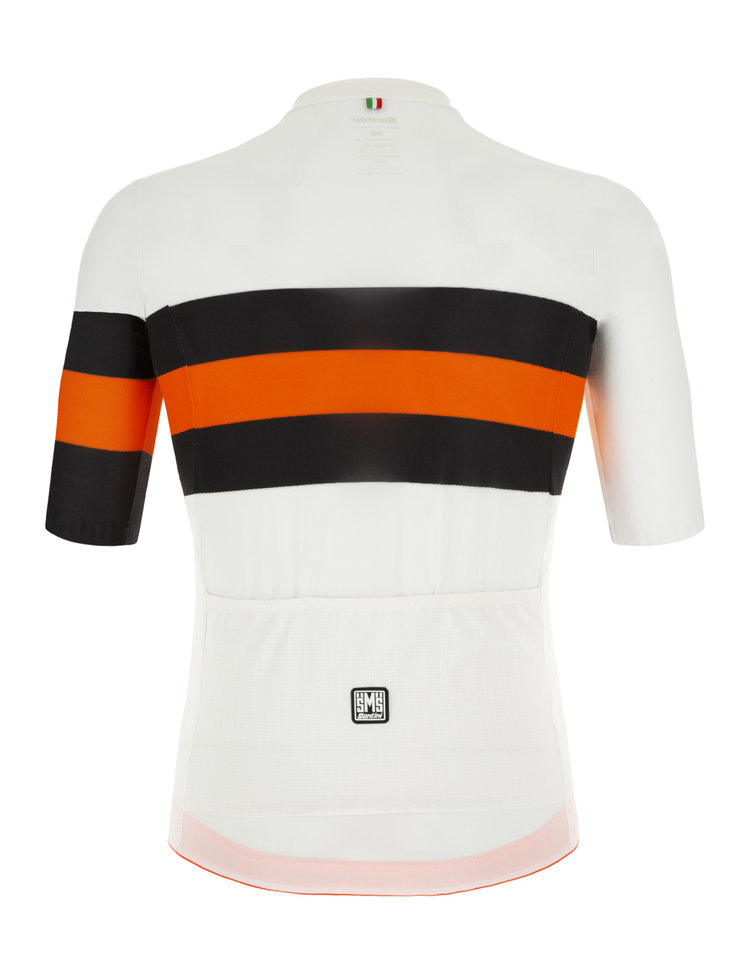 SANTINI 2S ECO SLEEK BENGAL MEN JERSEY-WHITE