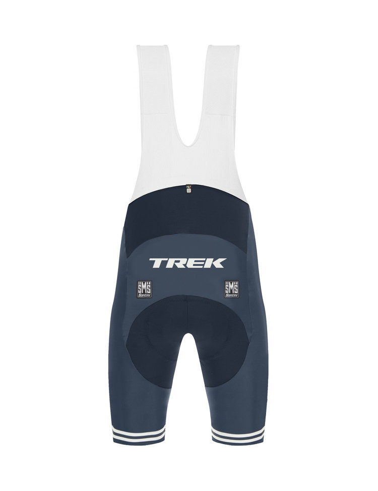 SANTINI BIBSHORT REPLICA TREK SEGAFREDO-BLUE