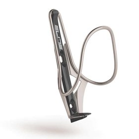 ELITE BOTTLE CAGE MOREO INOX BLACK PLATE