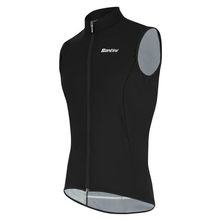 SANTINI NEBULA PURO  MEN WIND VEST BLACK