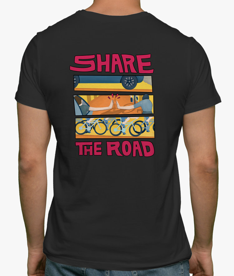 EXTREME SHARE THE ROAD T-SHIRT