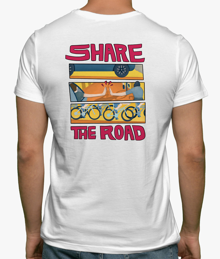 EXTREME SHARE THE ROAD T-SHIRT