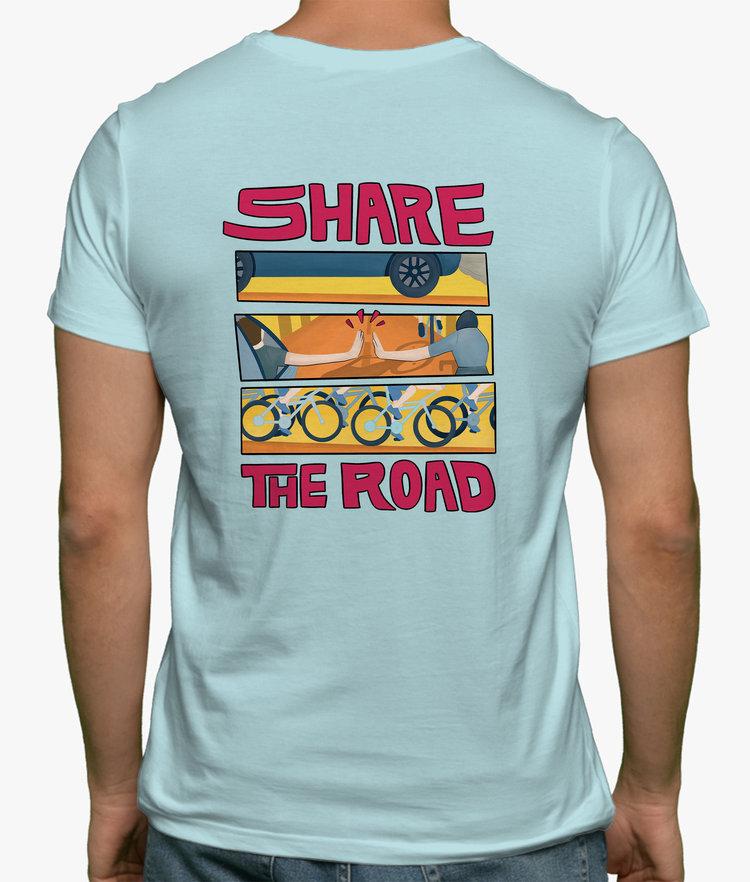 EXTREME SHARE THE ROAD T-SHIRT