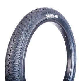 STOLEN 20" HIVE 2.4" LP TIRE, "SUPER STICK RUBBER", STEEL BEAD, (55-65 PSI), ALL BLACK