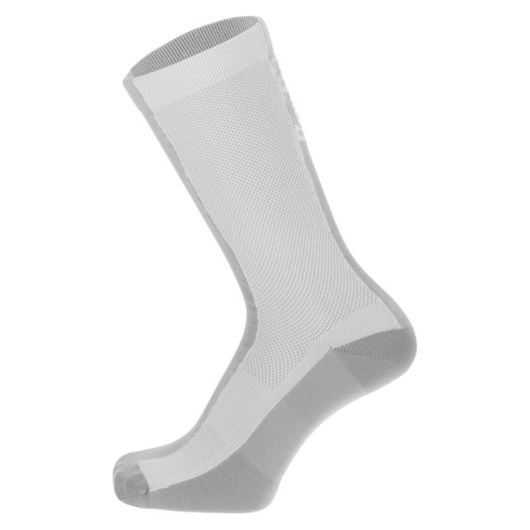 SANTINI CYCLING HIGH SOCKS Q-SKIN MOD. PURO-WHITE