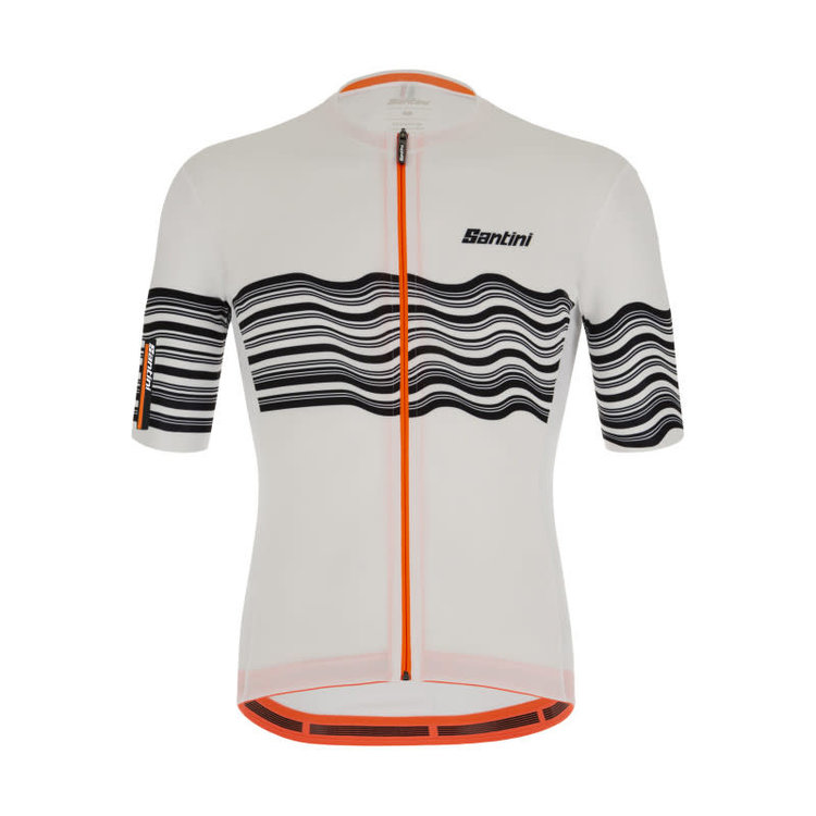 SANTINI 2S TONO PROFILO s/s jersey-WHITE