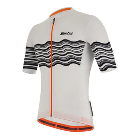 SANTINI 2S TONO PROFILO s/s jersey-WHITE