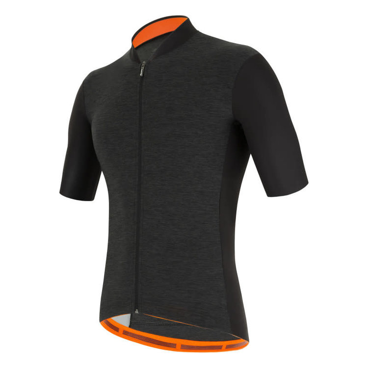 SANTINI 2S COLORE PURE S/S JERSEY-BLACK