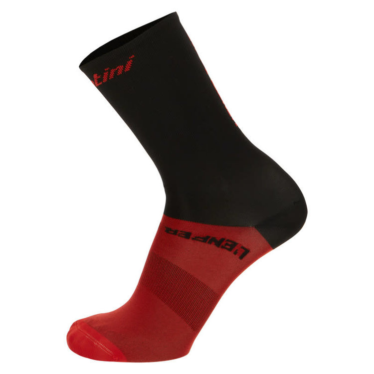 SANTINI PARIS ROUBAIX HP SOCKS-BLACK RED