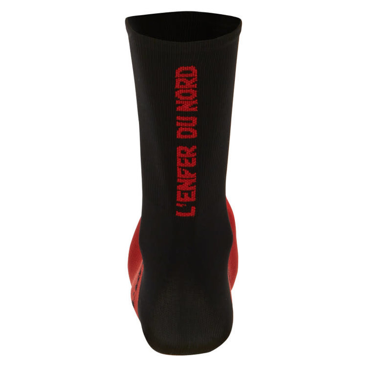 SANTINI PARIS ROUBAIX HP SOCKS-BLACK RED