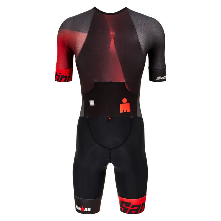 Sleek trisuit Santini x IRONMAN 2022- RED - Extreme Sports