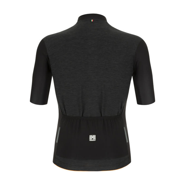 SANTINI 2S COLORE PURE S/S JERSEY-BLACK