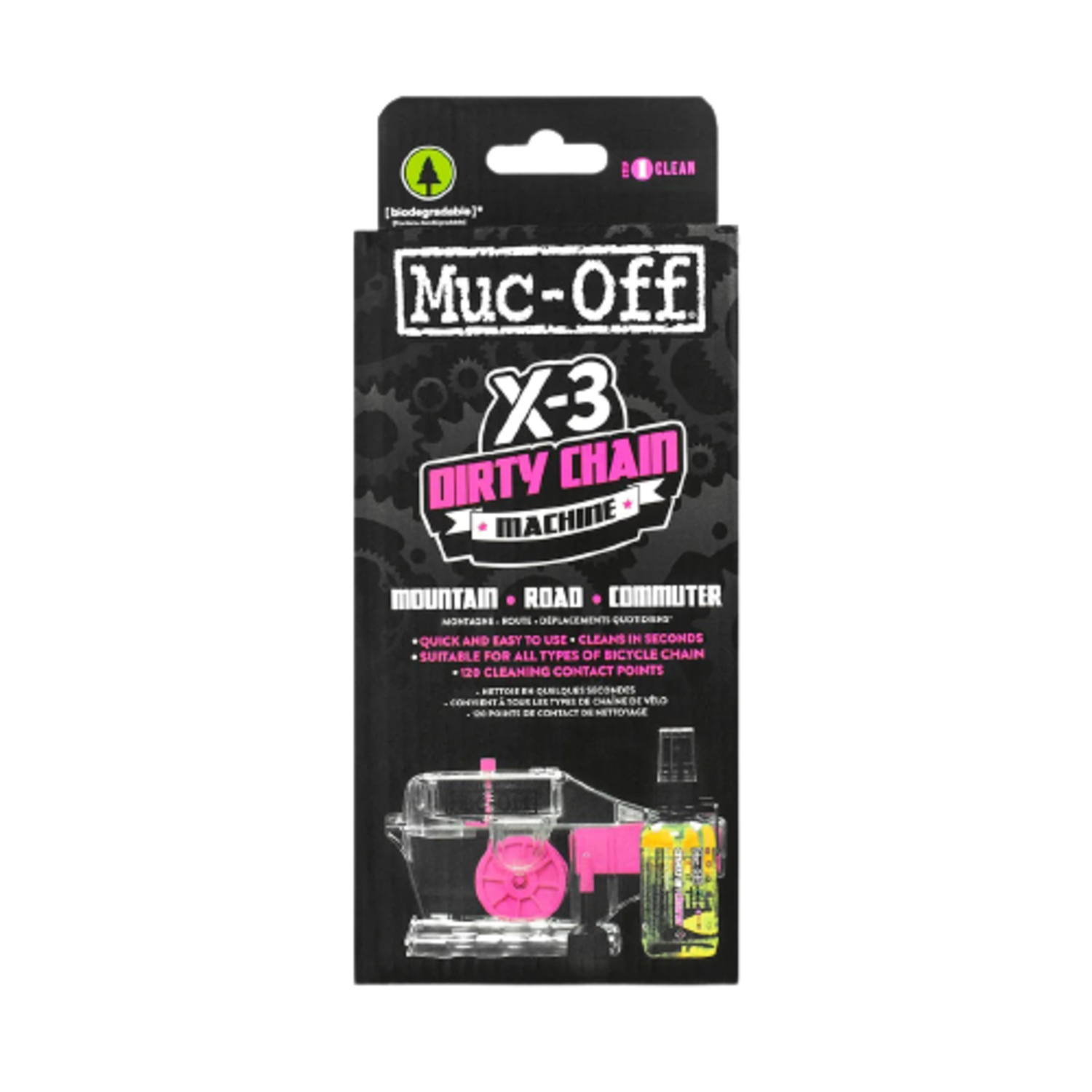 Muc-Off X3 Chain Cleaning Device Kit - Extreme Sports