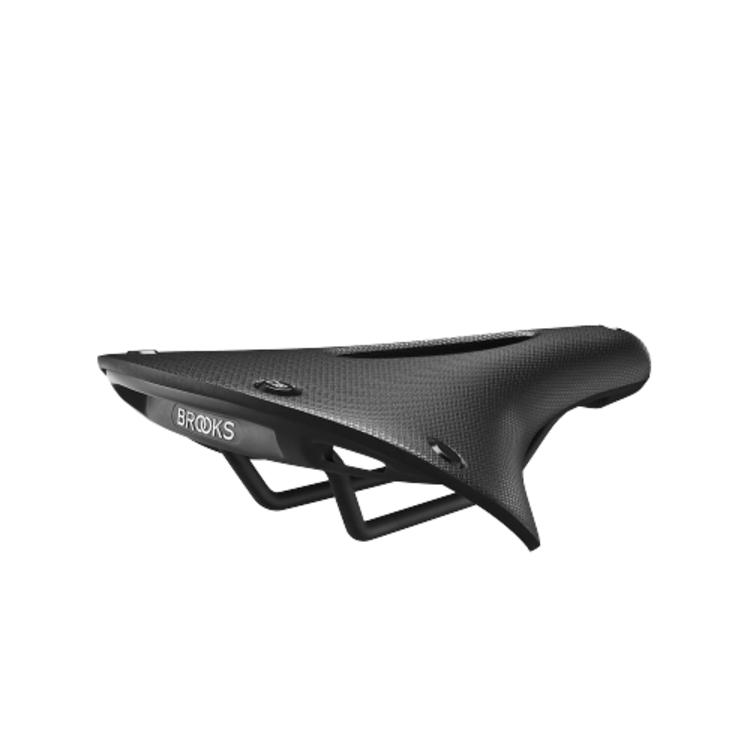 BROOKS SADDLE C19 CARVED BLACK