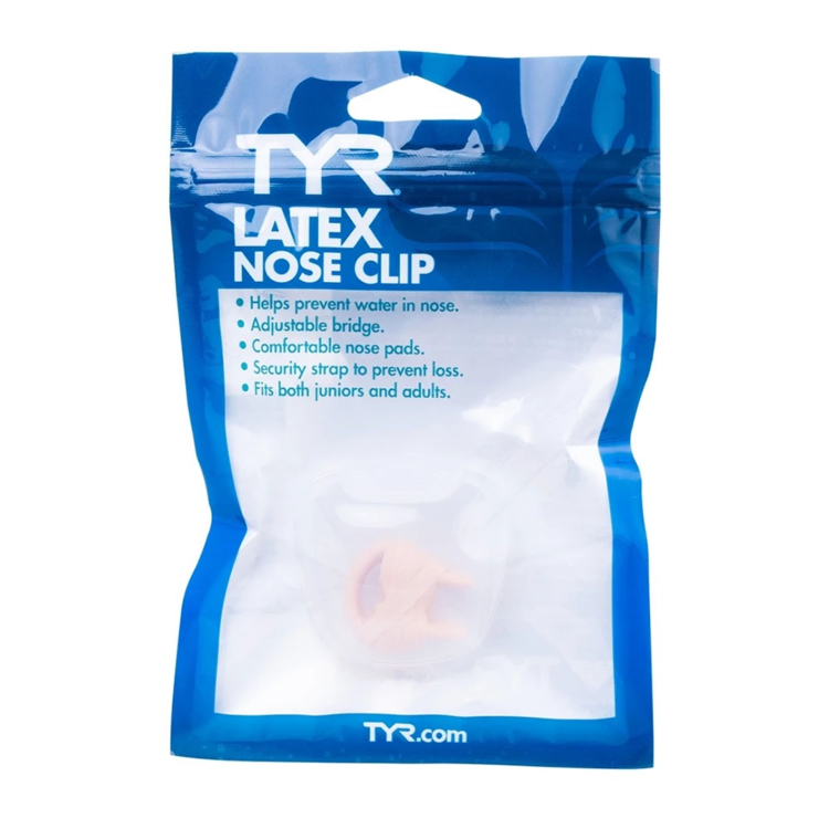 TYR LATEX NOSE CLIP NO COLOR