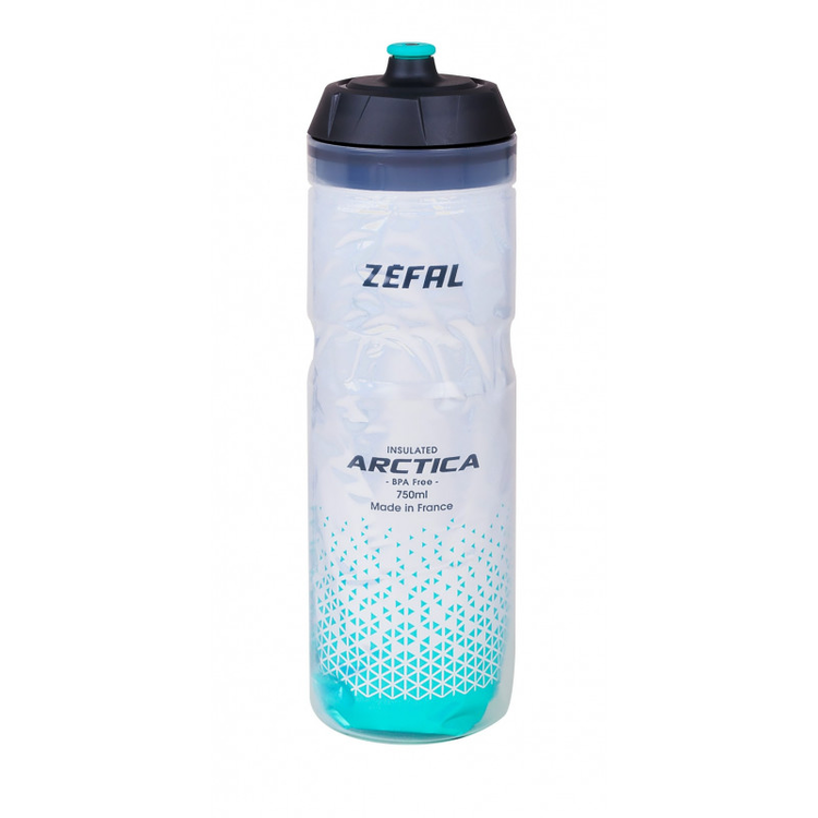 ZEFAL ARCTICA 75 BOTTLE - SILVER-CARAIBEAN GREEN