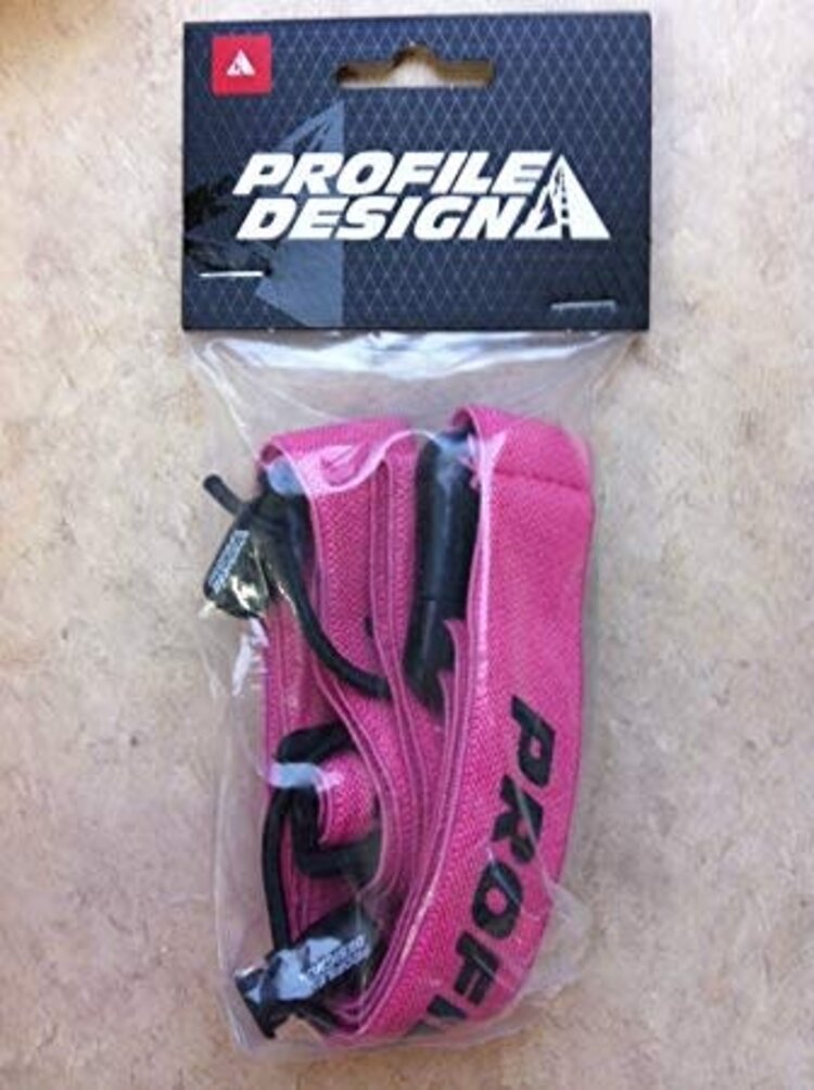 PROFILE DESIGN RACE NUMBER BELT W-GEL PINK