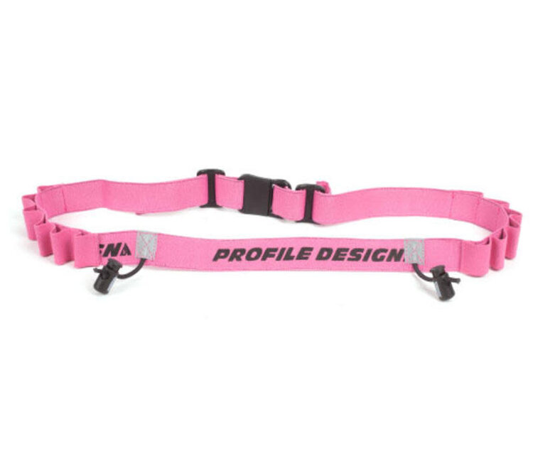 PROFILE DESIGN RACE NUMBER BELT W-GEL PINK