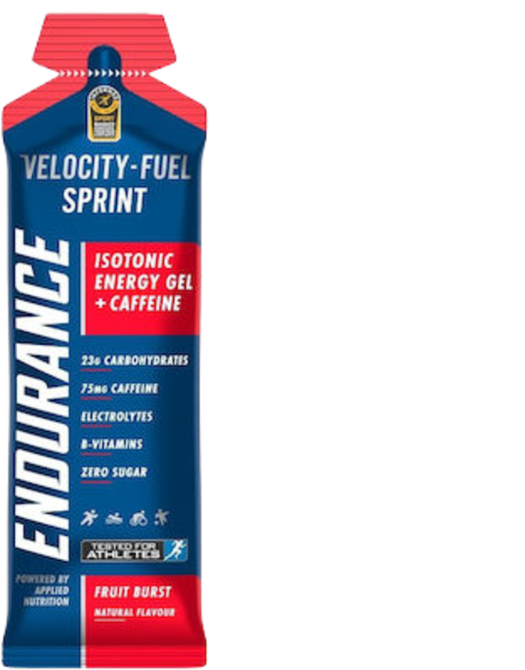 APPLIED NUTRITION Endurance Velocity-Fuel Sprint GEL Fruit Burst 60G