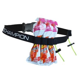 VeloChampion Adjustable Running Number Belt With Gel Holders