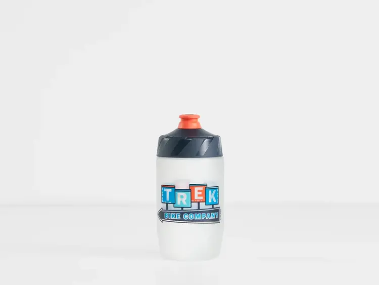 TREK Bottle Trek Voda 15oz Bike Company Sign Clear