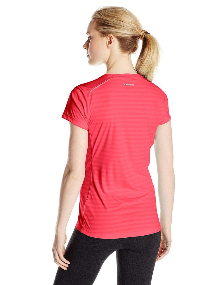 SAUCONY WOMEN PE SHORT SLEEVE T-SHIRT