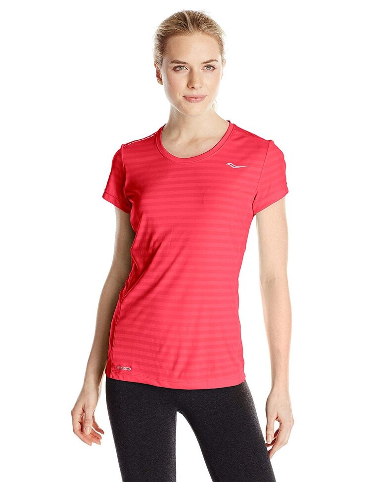 SAUCONY WOMEN PE SHORT SLEEVE T-SHIRT