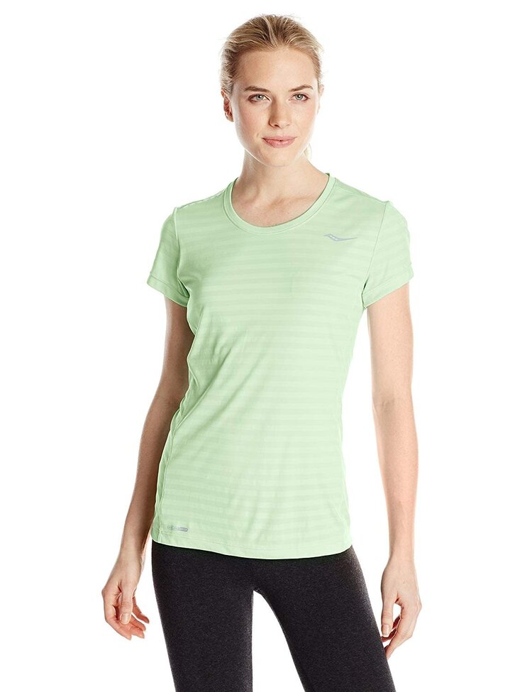 SAUCONY WOMEN PE SHORT SLEEVE T-SHIRT