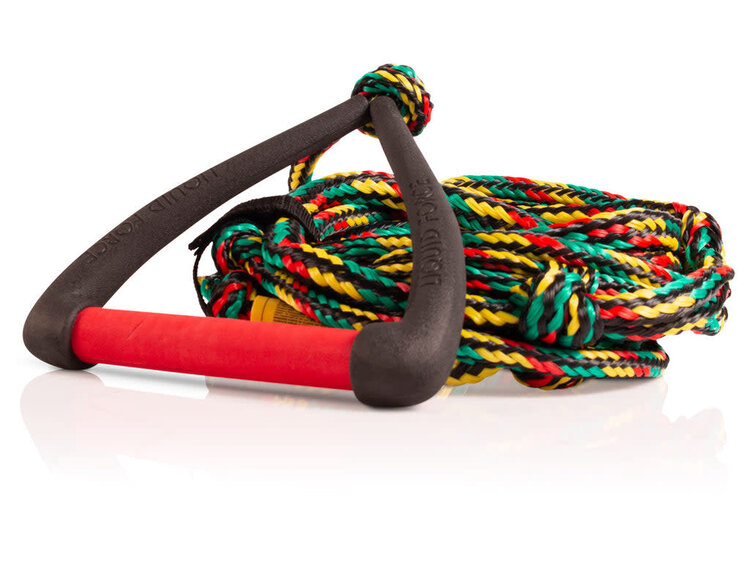 LIQUID FORCE SURF DLX 9" FLOATION ROPE RASTA