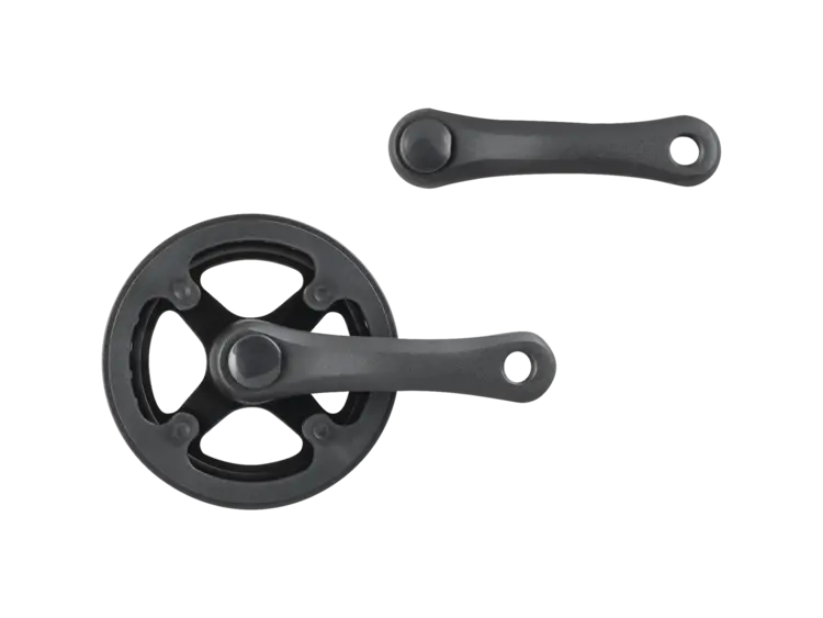 TREK CRANKSET TREK WHEEL TOP 28T WITH GUARD 114MM BLACK