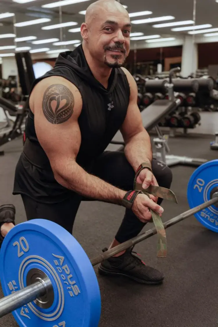 GRIZZLY FITNESS COTTON AND NYLON WEIGHT LIFTING WRIST STRAPS