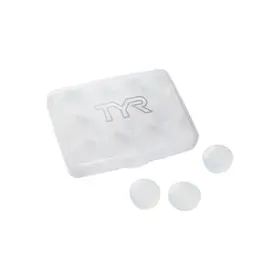 TYR SOFT EARPLUGS SILICONE CLEAR