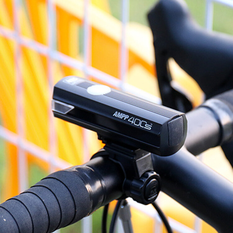Cateye AMPP 400S, HL-EL084SRC, Black (USB-C)