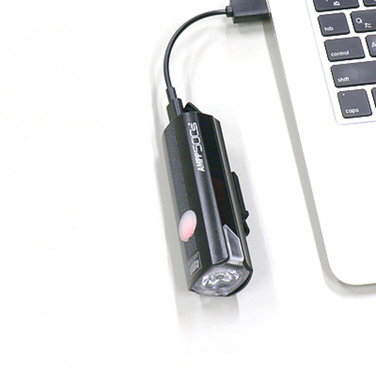 Cateye AMPP 500S, HL-EL085SRC, Black (USB-C)