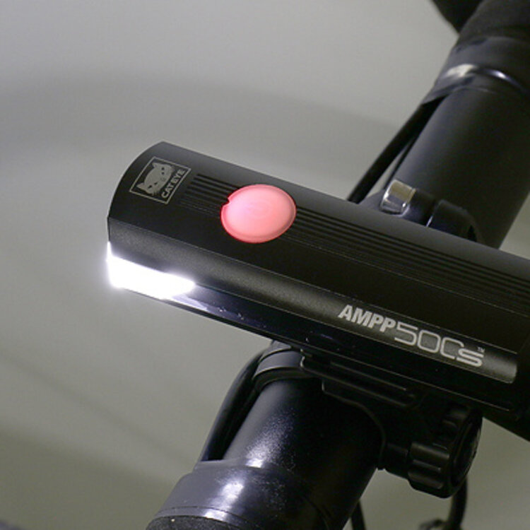 Cateye AMPP 500S, HL-EL085SRC, Black (USB-C)