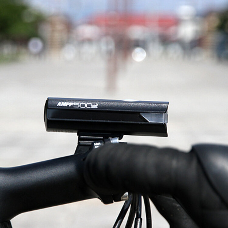 Cateye AMPP 500S, HL-EL085SRC, Black (USB-C)