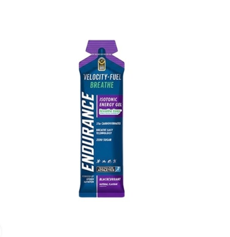 APPLIED NUTRITION ENDURANCE VELOCITY-FUEL BREATHE GEL BLACKCURRANT 60G