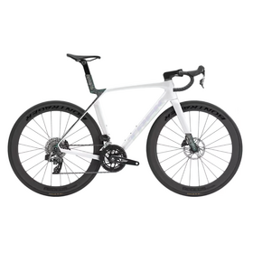 TREK MADONE SL 6 AXS GEN 8, GLOSS CRYSTAL WHITE/MATTE DEEP SMOKE, ML
