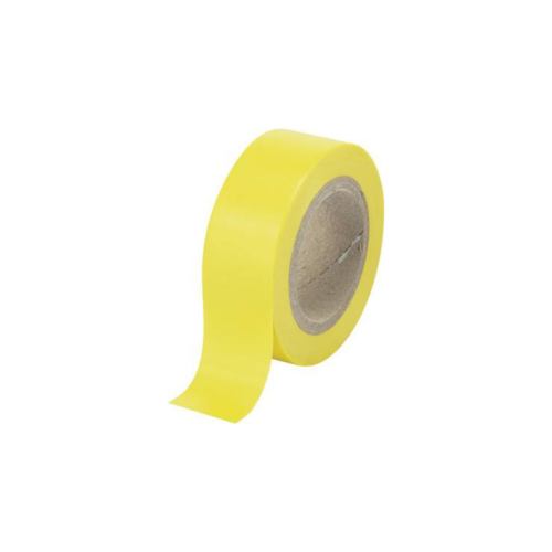 Master'in Isolatietape Geel - Isolatie tape 15mm x 10m Master'in Isolatietape Geel - Isolatie tape 15mm x 10m