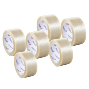 Master'in Master'in Low Noice PP Tape 48 x 66m - Transparant Master'in Master'in Low Noice PP Tape 48 x 66m - Transparant