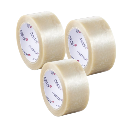 Master'in Master'in PP Tape 48 x 66m - Transparant Master'in Master'in PP Tape 48 x 66m - Transparant