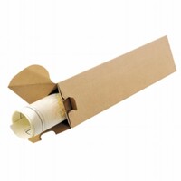 Verzendkoker Driehoekig 43cm - 6cm diameter