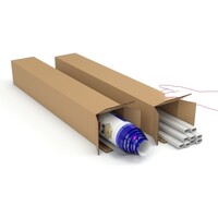 Verzendkoker Vierkant 12 x 12 x 43cm